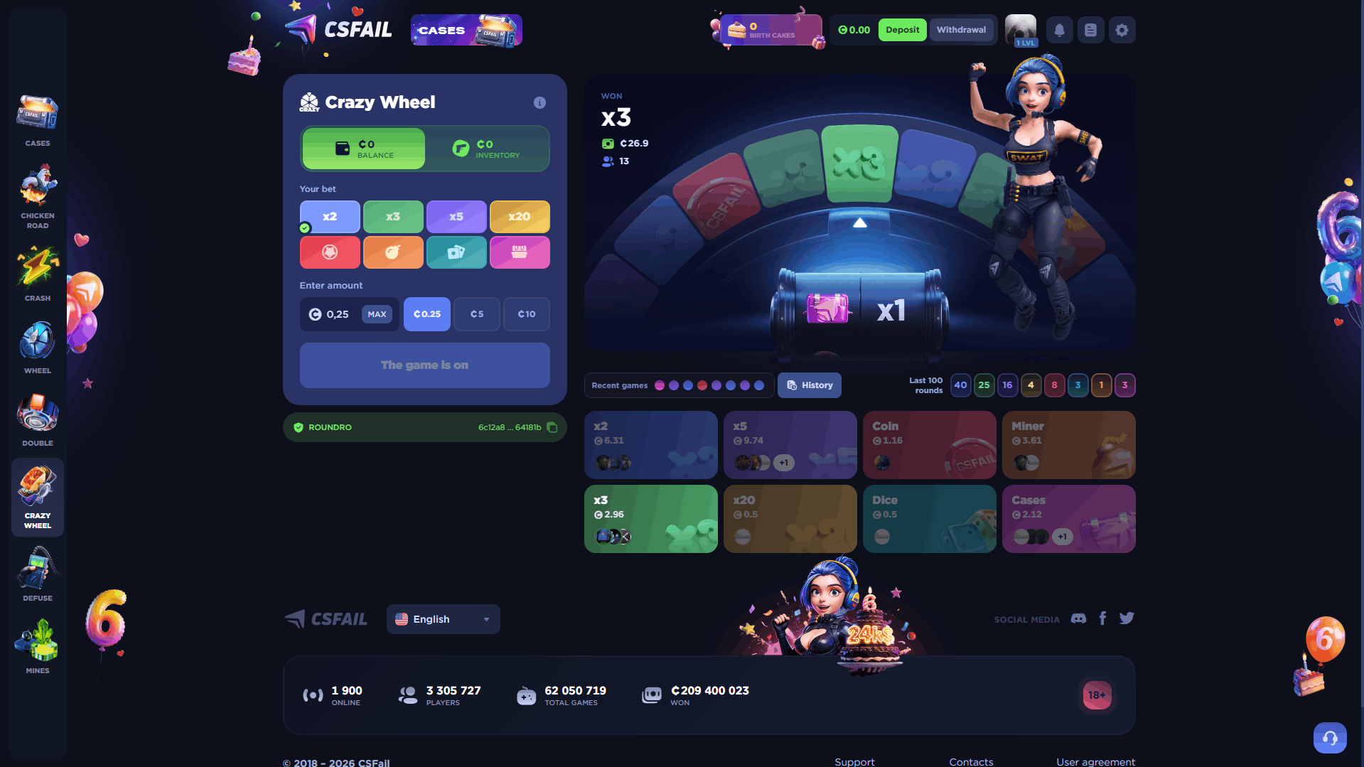 CSFAIL Crazy Wheel ScreenShot
