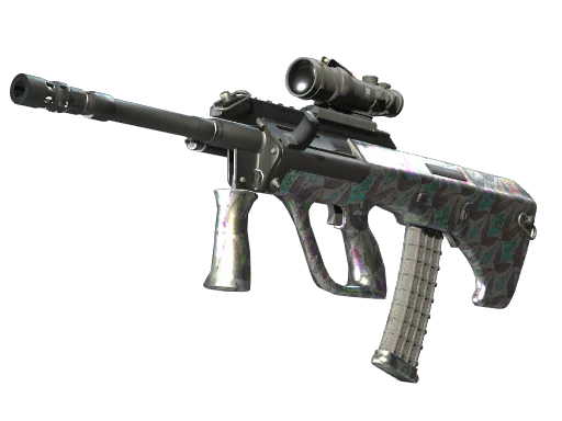 AUG | Midnight Lily (Battle-Scarred)