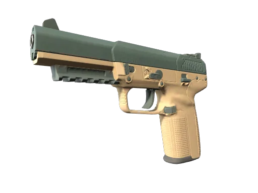 Souvenir Five-SeveN | Contractor (Well-Worn)