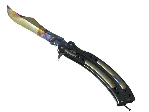 Butterfly Knife | Case Hardened (Minimal Wear)