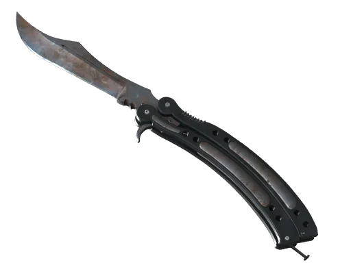 Butterfly Knife | Rust Coat (Battle-Scarred)