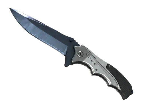 Nomad Knife | Blue Steel (Battle-Scarred)
