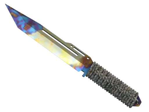Paracord Knife | Case Hardened (Battle-Scarred)
