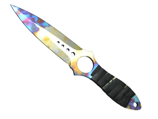 Skeleton Knife | Case Hardened (Field-Tested)