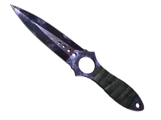 StatTrak™ Skeleton Knife | Doppler Black Pearl (Factory New)