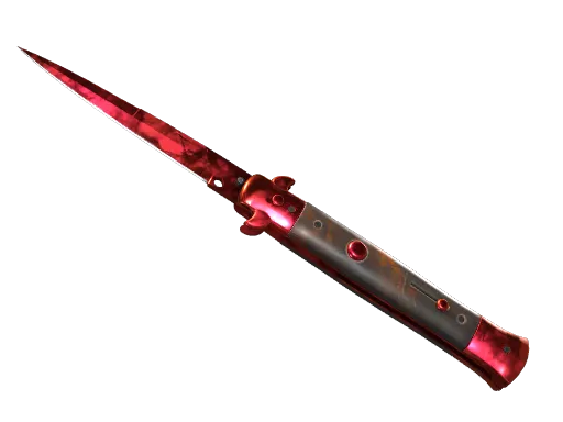 Stiletto Knife | Doppler Ruby