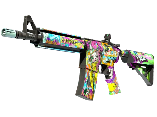 M4A4 | In Living Color (Minimal Wear)