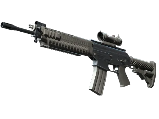 SG 553 | Damascus Steel