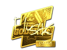 Sticker | flusha (Gold) | Atlanta 2017