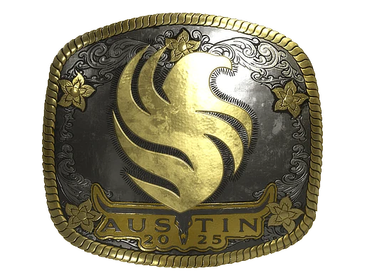 Sticker | Falcons (Gold) | Austin 2025