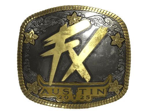Sticker | Fluxo (Gold) | Austin 2025