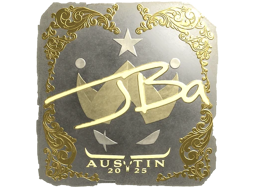 Sticker | JBa (Gold) | Austin 2025