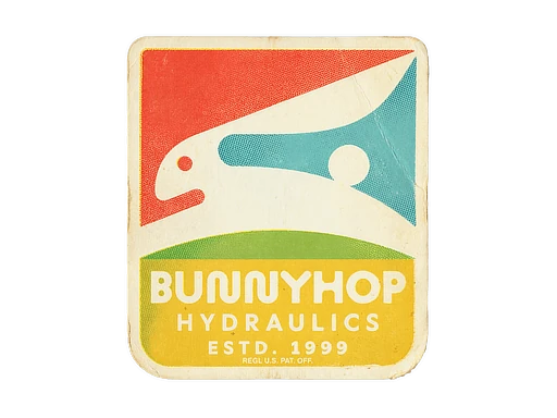 Bunnyhop Hydraulics | Sticker