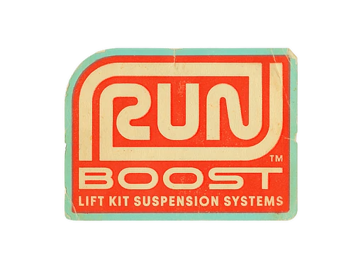Run Boost Lift Kits | Sticker