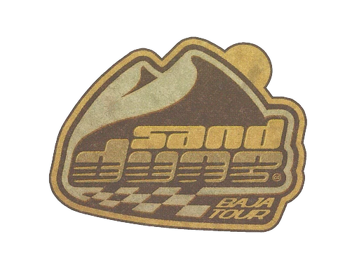 Sand Dune Baja Tour | Sticker