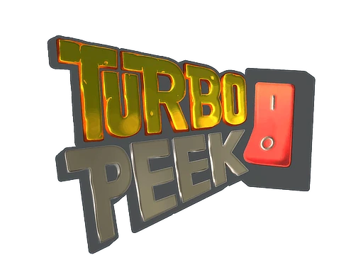 Turbo Peek (Foil) | Sticker