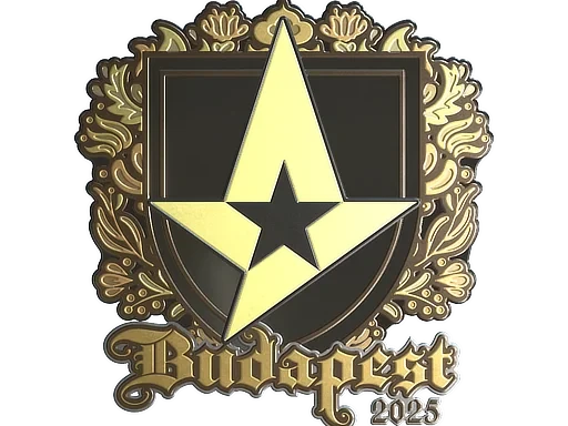Sticker | Astralis (Gold) | Budapest 2025