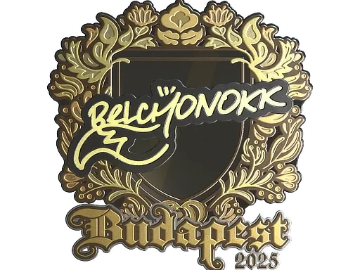Sticker | BELCHONOKK (Gold) | Budapest 2025