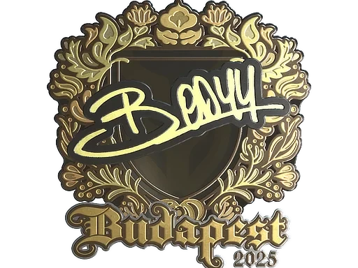 Sticker | bodyy (Gold) | Budapest 2025