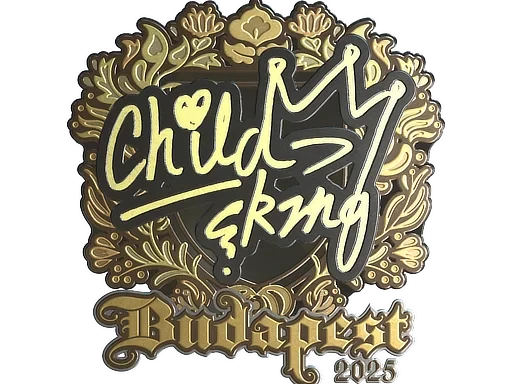 Sticker | ChildKing (Gold) | Budapest 2025