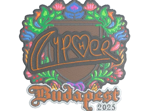 Cypher (Embroidered) | Budapest 2025