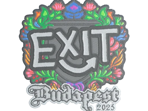 exit (Embroidered) | Budapest 2025