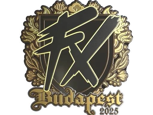 Sticker | Fluxo (Gold) | Budapest 2025