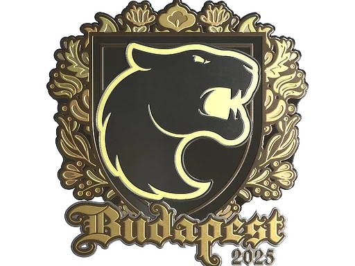 Sticker | FURIA (Gold) | Budapest 2025