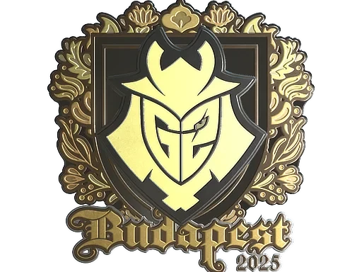 Sticker | G2 esports (Gold) | Budapest 2025