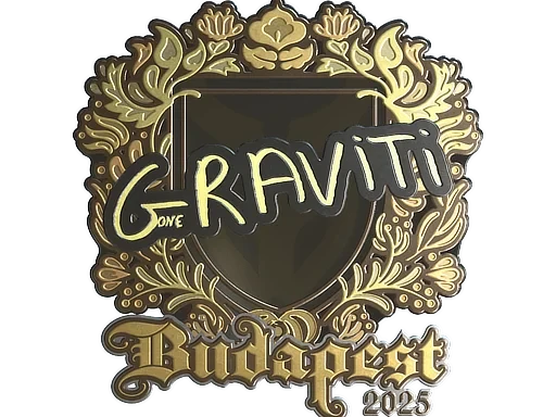 Sticker | Graviti (Gold) | Budapest 2025
