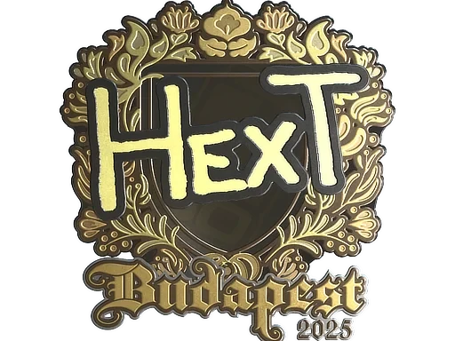 Sticker | HexT (Gold) | Budapest 2025