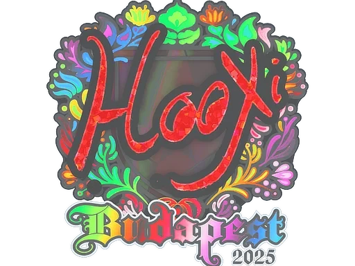Sticker | HooXi (Holo) | Budapest 2025