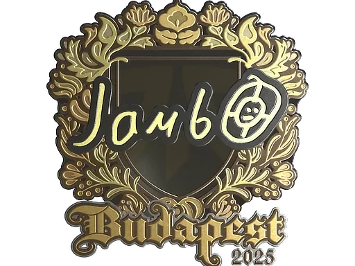 Sticker | jambo (Gold) | Budapest 2025
