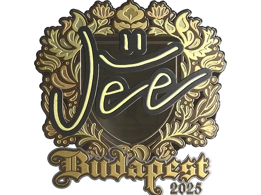 Sticker | Jee (Gold) | Budapest 2025