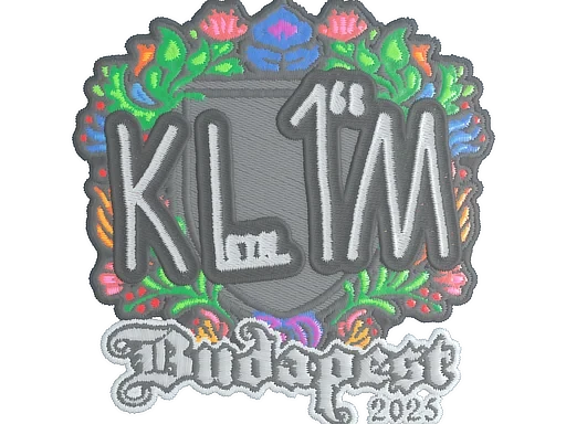 kl1m (Embroidered) | Budapest 2025