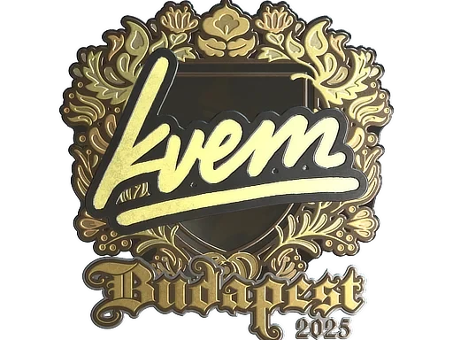 Sticker | Kvem (Gold) | Budapest 2025