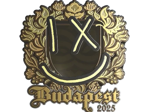 Sticker | lux (Gold) | Budapest 2025