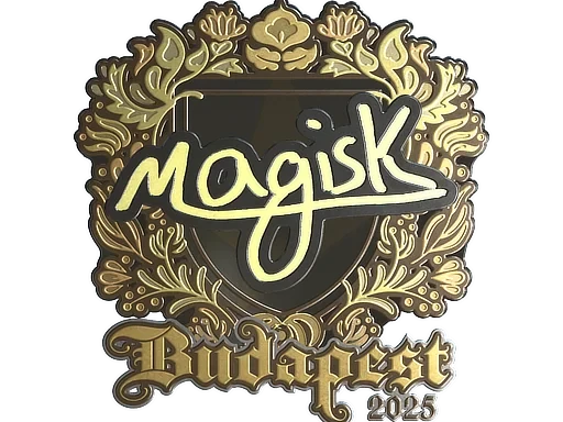 Sticker | Magisk (Gold) | Budapest 2025