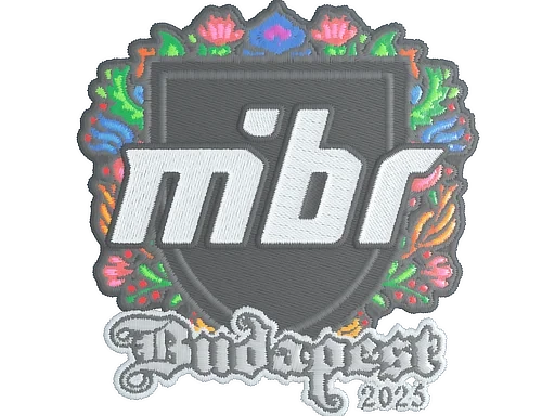 Sticker | MIBR (Embroidered) | Budapest 2025