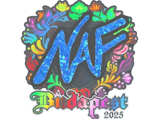 Sticker | NAF (Holo) | Budapest 2025