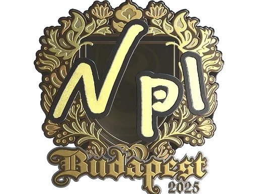 Sticker | npl (Gold) | Budapest 2025