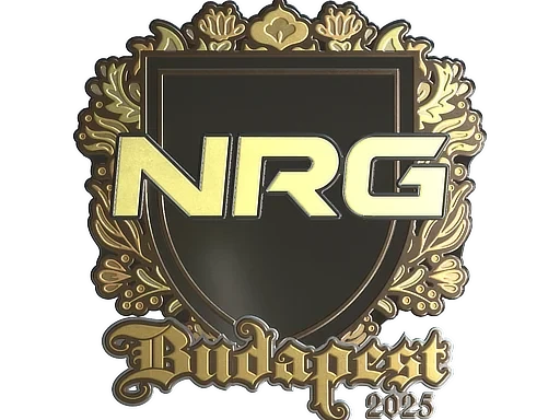 Sticker | NRG (Gold) | Budapest 2025