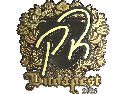 Sticker | PR (Gold) | Budapest 2025