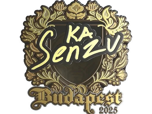 Sticker | Senzu (Gold) | Budapest 2025