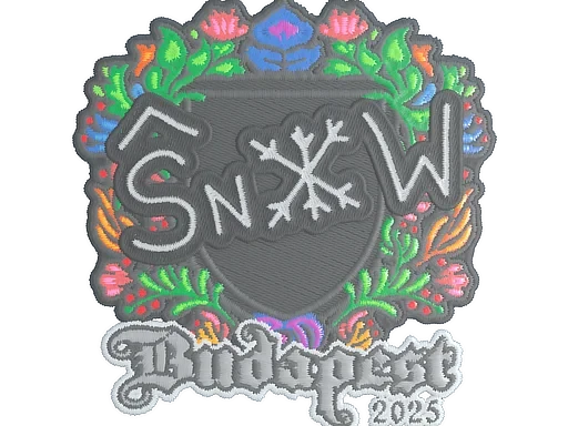 snow (Embroidered) | Budapest 2025