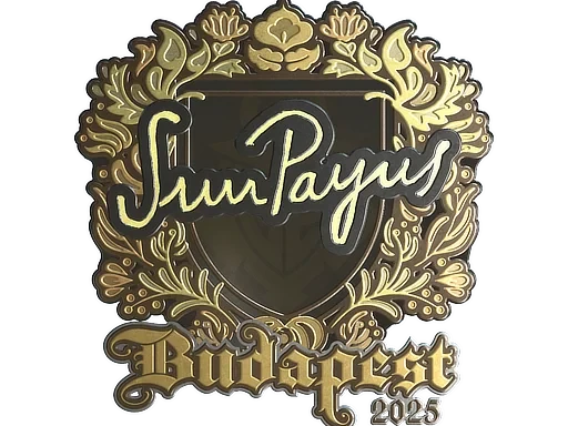 Sticker | SunPayus (Gold) | Budapest 2025