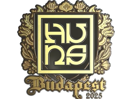 Sticker | The Huns (Gold) | Budapest 2025