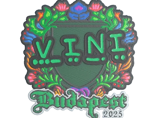 VINI (Embroidered) | Budapest 2025