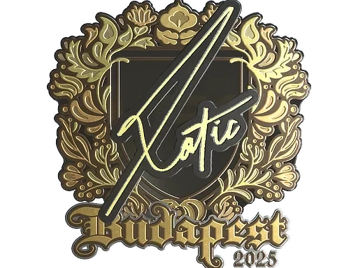 Sticker | XotiC (Gold) | Budapest 2025