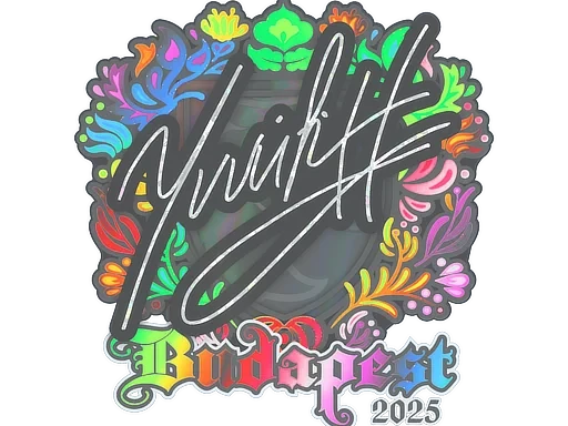 Sticker | yuurih (Holo) | Budapest 2025